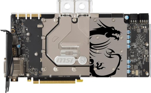 Видеокарта PCI-E MSI 8192 Мб GeForce GTX 1080 SEA HAWK EK X фото 2