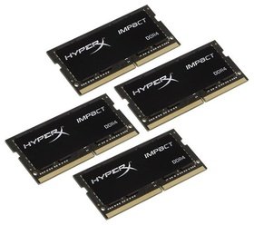 Модуль памяти SO-DIMM DDR4 Kingston 32GB (Kit of 4) HyperX Impact HX421S14IB2K4/32