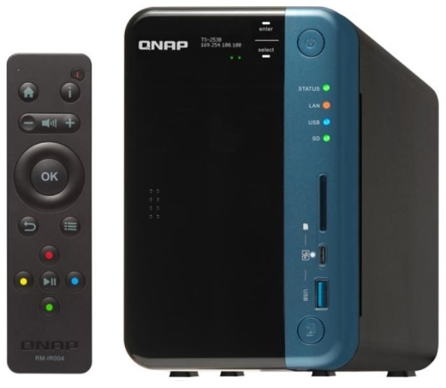 Сетевое хранилище данных (NAS) QNAP 2BAY 4GB TS-253B-4G