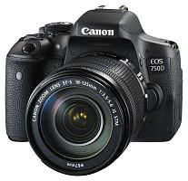 Цифровой фотоаппарат Canon EOS 750D черный 0592C009