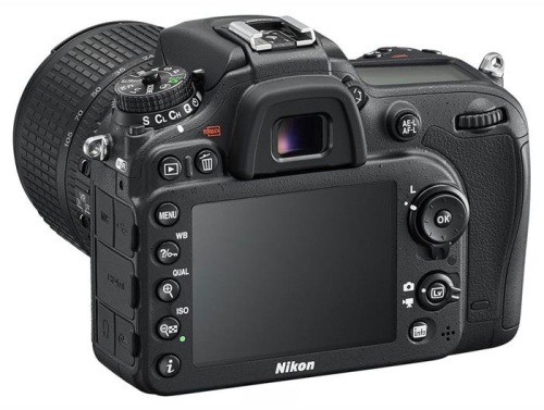 Цифровой фотоаппарат Nikon D7200 черный VBA450K001 фото 8