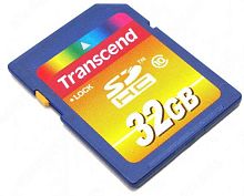 Карта памяти SDHC Transcend 32ГБ TS32GSDHC10