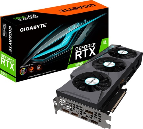 Видеокарта PCI-E GIGABYTE 24576Mb GV-N3090EAGLE OC-24GD фото 8