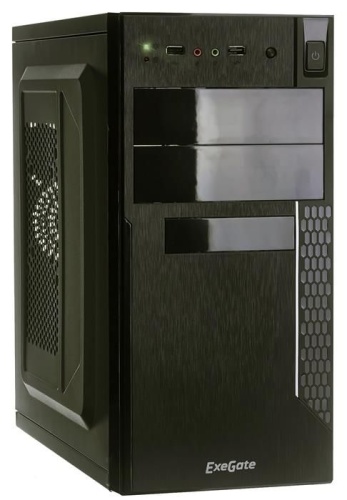 Корпус Minitower EXEGATE QA-411 Black EX272740RUS