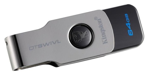 Накопитель USB flash Kingston 64Gb DataTraveler microDuo DTSWIVL/64GB фото 2