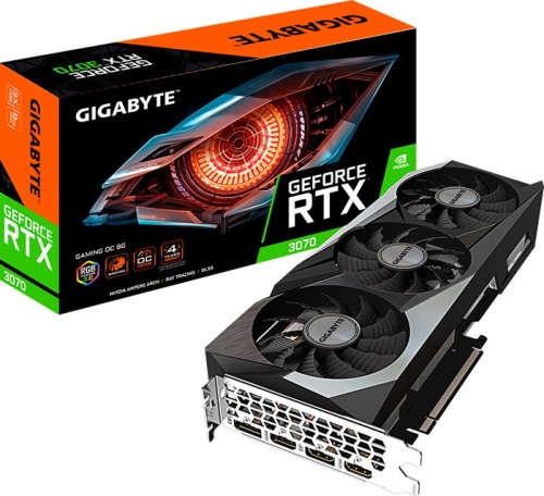 Видеокарта PCI-E GIGABYTE 8Gb LHR (GV-N3070GAMING OC-8GD 2.0) RTL фото 8