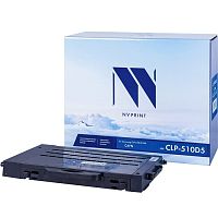 Картридж совместимый лазерный NV Print CLP-510D5 Cyan NV-CLPC510D5C