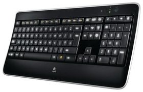  Logitech Wireless Illuminated Keyboard K800 920-002395