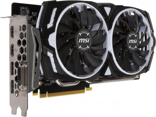 Видеокарта PCI-E MSI 3072МБ GeForce GTX 1060 ARMOR 3G OCV1