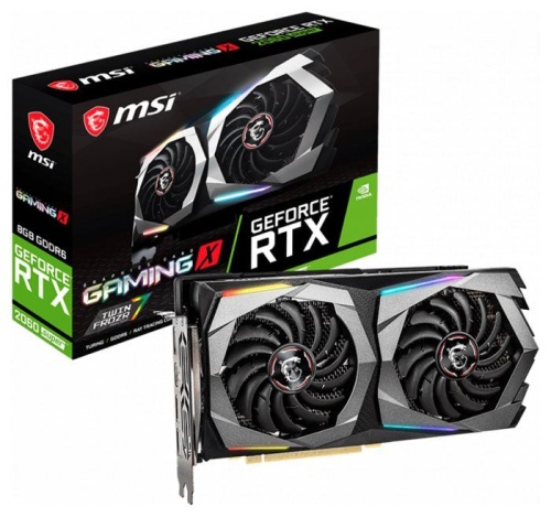 Видеокарта PCI-E MSI 8192Mb 2RTX 2060 SUPER GAMING X фото 5