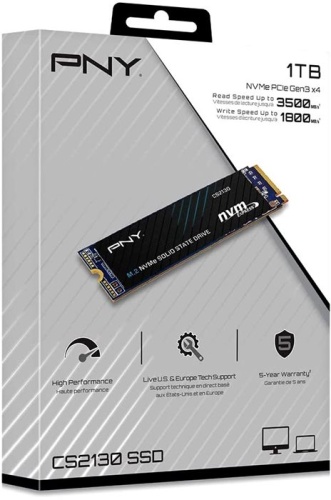 Накопитель SSD M.2 PNY 1TB PNY CS2130 M280CS2130-1TB-RB фото 2