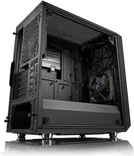 Корпус Minitower Fractal Design Meshify C Mini Dark TG Black фото 5