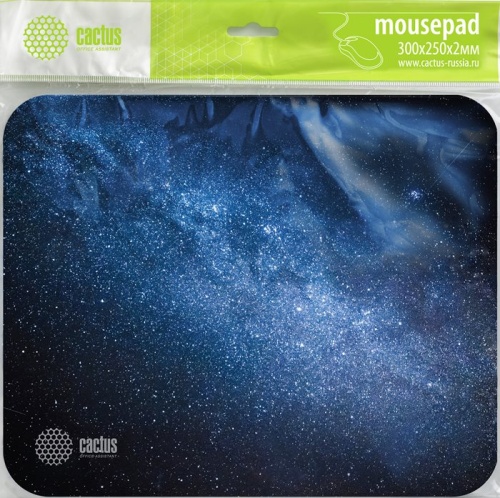 Коврик Cactus Milky Way Средний черный CS-MP-P02M фото 3 Коврик Cactus Milky Way Средний черный CS-MP-P02M фото 3