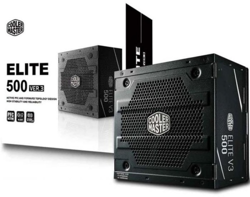 Блок питания Cooler Master 500W Elite 500 ver.3 (MPW-5001-ACABN1-EU) фото 4