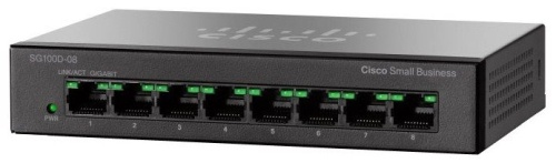 Коммутатор Cisco SB SG110D-08HP SG110D-08HP-EU