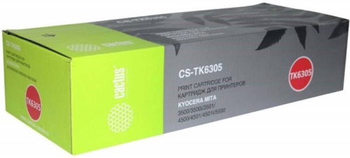 Картридж совместимый лазерный Cactus CS-TK6305 черный