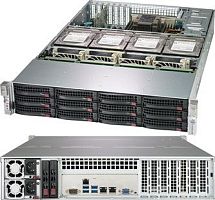 Серв. корпус Supermicro CSE-829HE1C4-R1K02LPB