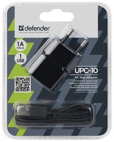   USB Defender Type Wall AC 1USB 5V/1A UPC-10 83542