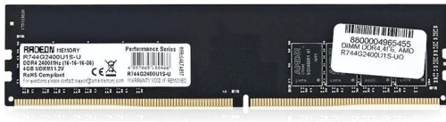 Модуль памяти DDR4 AMD 4Gb (R744G2400U1S-U) RTL