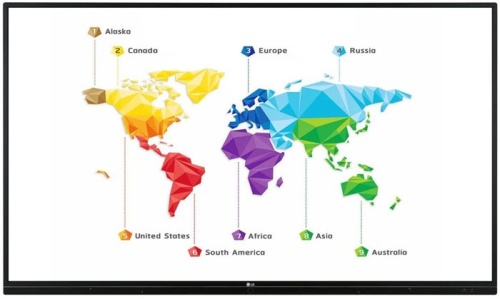 Панель ЖК LG 75TR3BF черный Панель ЖК LG 75TR3BF черный