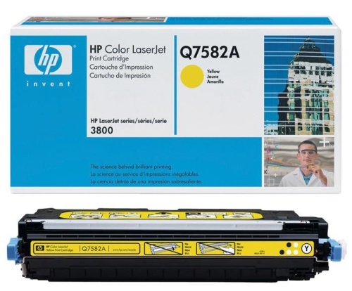 Оригинальный лазерный картридж Hewlett Packard Q7582A Оригинальный лазерный картридж Hewlett Packard Q7582A
