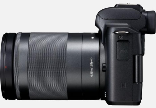 Цифровой фотоаппарат Canon EOS M50 черный 2680C042 фото 4