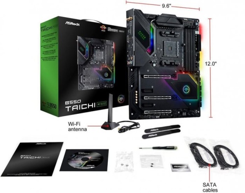 Мат. плата SocketAM4 ASRock B550 TAICHI RAZER EDITION фото 7