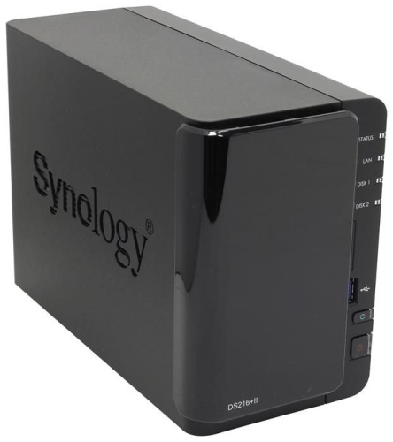 Сетевое хранилище данных (NAS) Synology DS216+II фото 3