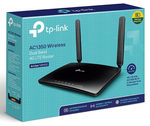 Роутер 4G/LTE TP-Link Archer MR400 фото 4