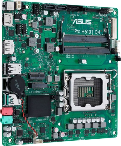 Мат. плата Socket1700 ASUS PRO H610T D4-CSM фото 2 Мат. плата Socket1700 ASUS PRO H610T D4-CSM фото 2