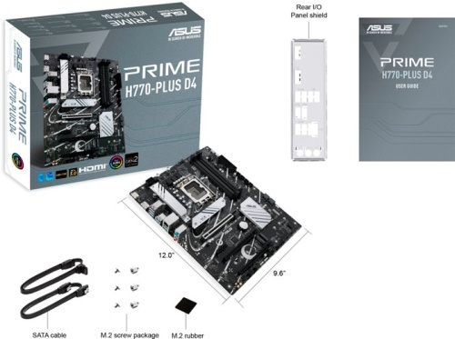 Мат. плата Socket1700 ASUS PRIME H770-PLUS D4 фото 5