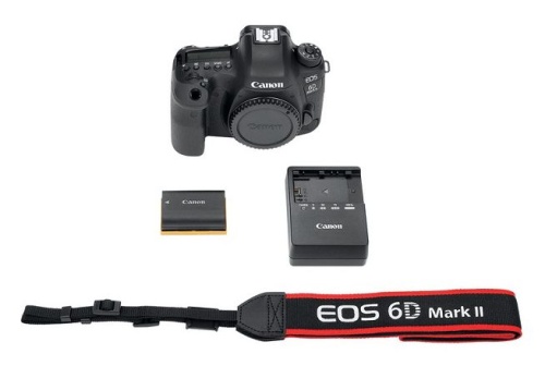 Цифровой фотоаппарат Canon EOS 6D Mark II черный 1897C003 фото 7