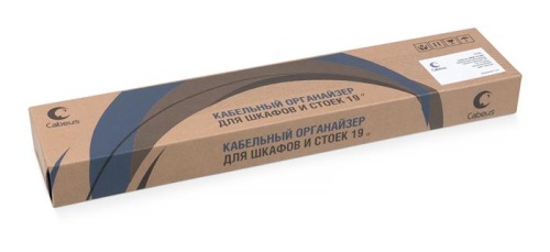 Кабельный органайзер Cabeus JB08-1U-BK фото 2 Кабельный органайзер Cabeus JB08-1U-BK фото 2