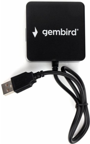 Разветвитель USB2.0 Gembird UHB-242 черный (UHB-242) фото 4