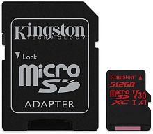 Карта памяти micro SDXC Kingston 512Gb SDCR/512GB