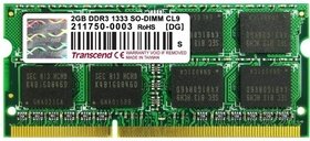 Модуль памяти SO-DIMM DDR3 Transcend 2ГБ TS256MSK64V3U