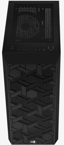 Корпус Miditower Aerocool Hive-G-BK-v2 черный ACCM-PV27043.11 фото 8