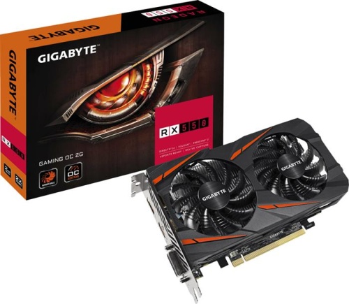 Видеокарта PCI-E GIGABYTE 2048МБ Radeon RX 550 GAMING OC 2G GV-RX550GAMING OC-2GD фото 5