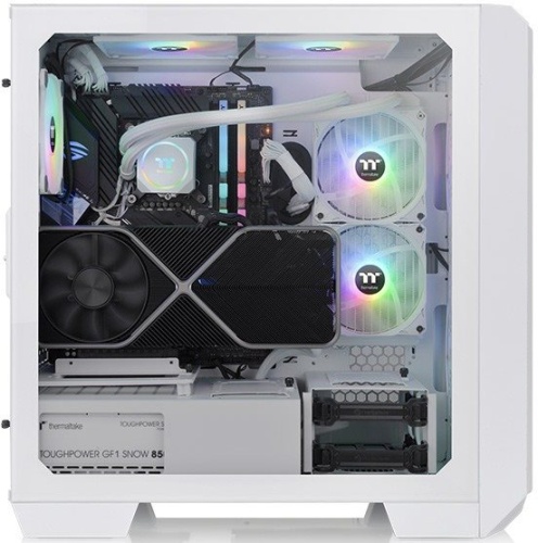 Корпус Miditower Thermaltake View 300 MX Snow белый CA-1P6-00M6WN-00 фото 4