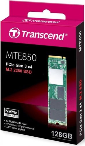 Накопитель SSD M.2 Transcend 128GB M.2 SSD TS128GMTE850 фото 2