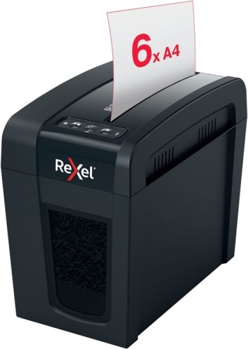 Уничтожитель бумаг (шредер) Rexel Secure X6-SL EU черный 2020125EU фото 6