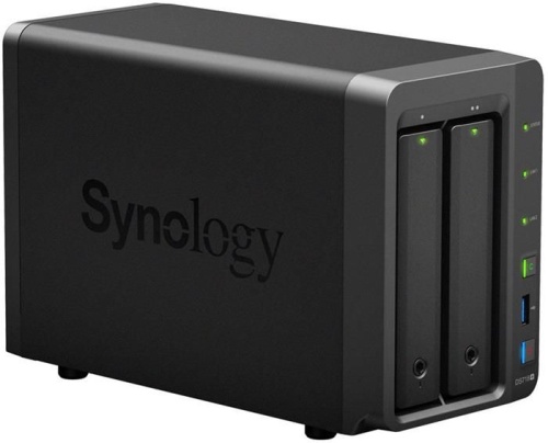 Сетевое хранилище данных (NAS) Synology DS718+ фото 2