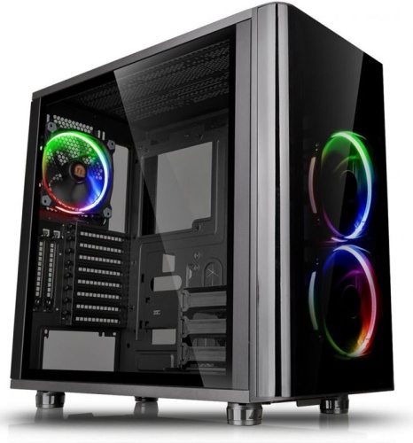 Корпус Miditower Thermaltake View 31 TG RGB черный CA-1H8-00M1WN-01