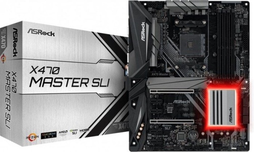 Мат. плата SocketAM4 ASRock X470 Master SLI X470 MASTER SLI фото 5