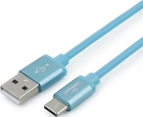 Кабель-переходник USB2.0 - USB Type C Gembird CC-S-USBC01Bl-1M