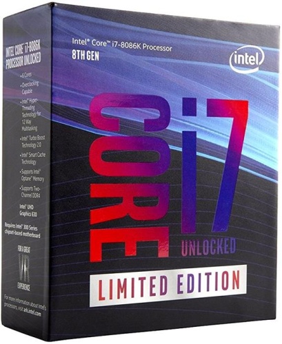 Процессор Socket1151 v2 Intel Core i7-8086K BOX BX80684I78086K S RCX5