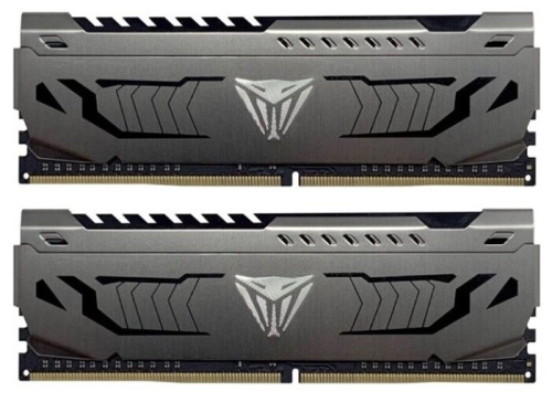 Модуль памяти DDR4 Patriot Memory 64Gb (2x32b KIT) Viper Steel (PVS464G360C8K)