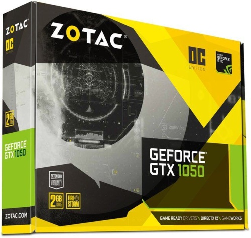 Видеокарта PCI-E Zotac 2048Mb GeForce GTX1050 OC ZT-P10500C-10L фото 5