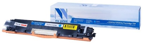 Картридж совместимый лазерный NV Print NV-CE311A/CF351A/729C NV-CE311A/CF351A/729 Cyan