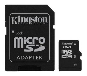   Micro SDHC Kingston 8 SDC4/8GB
